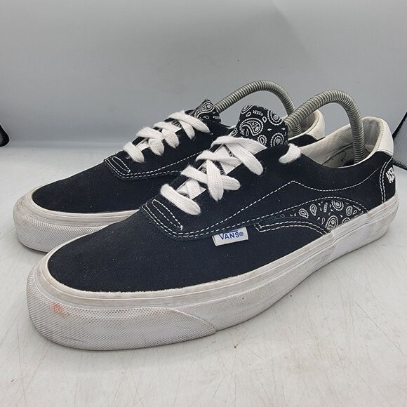 Vans Acer Ni SP Bandana Mens 9 Black Sneaker Shoes Casual Walking Skating - Picture 4 of 13